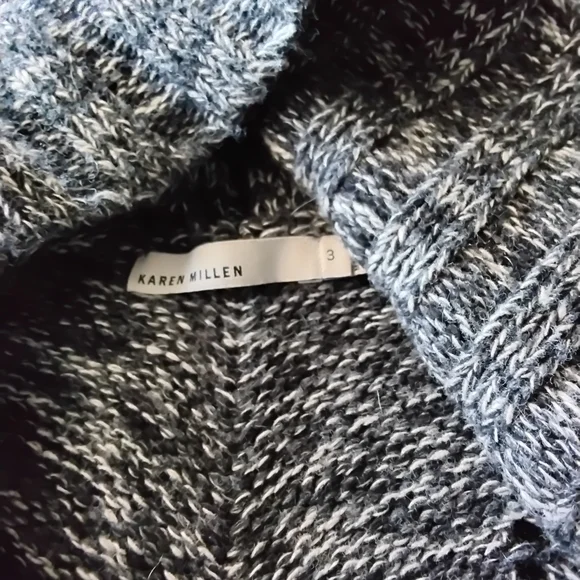Karen Millen Gray Sweater Cardigan - Picture 4 of 4